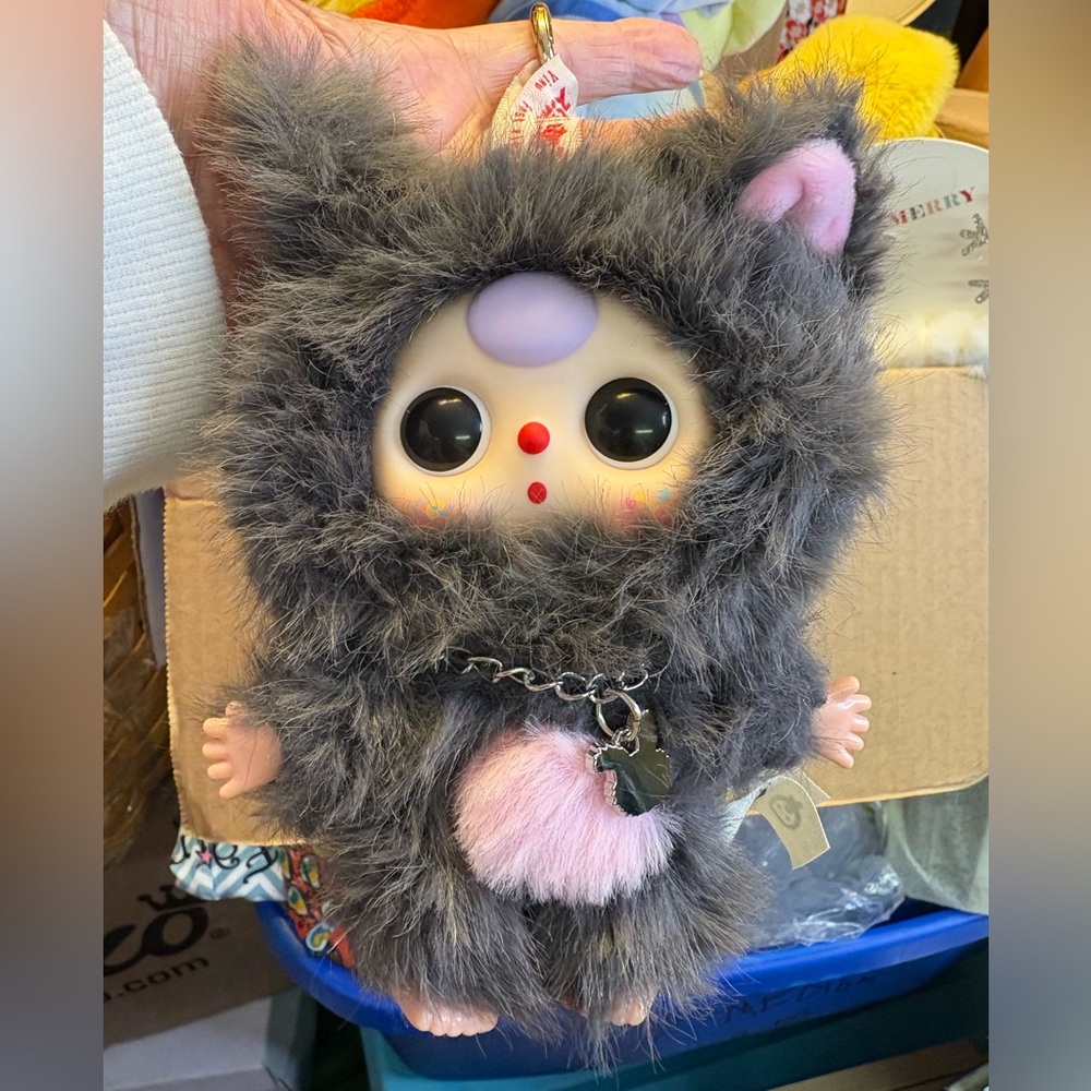 ADORABLE GREY CAT FROM BB3 CATS AND DOGS SERIES